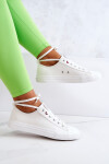 Low Leather Trainers Big Star JJ274007 White