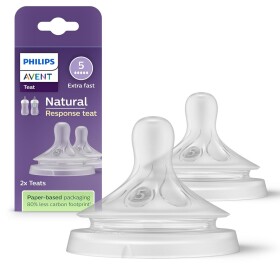 Avent savičky Natural Response 5 velmi rychlý průtok, 2ks