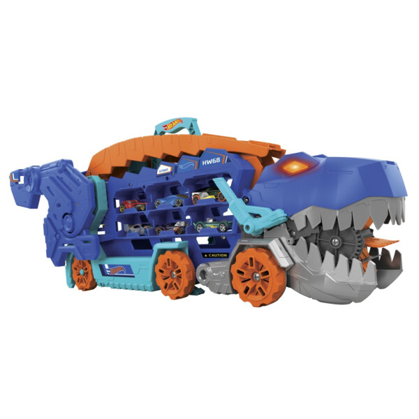 Hot Wheels city T-rex tahač se světly a zvuky - Mattel Hot Wheels