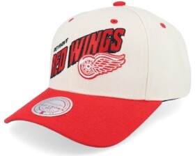 Mitchell & Ness Pánská Kšiltovka Detroit Red Wings Retro Type Pro Snapback Vntg