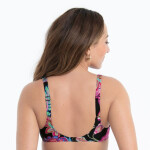 Vrchní díl plavek Sibel 8731-1 černo-růžová - Anita 40F