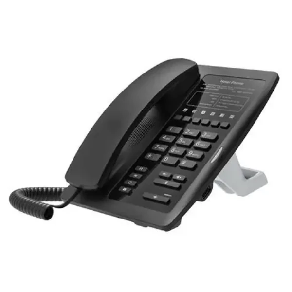 Fanvil H3W černá / IP hotelový telefon / SIP / 2 linky / Fast Ethernet