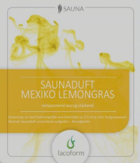 CF Group CZ & SK s.r.o. Saunová esence 1 L - Mexiko lemongras CCF1408001L