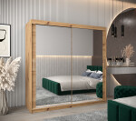 Šatní skříň Abi T3 Barva korpusu: Bílá, Rozměry: 100 cm, Dveře: Bílá