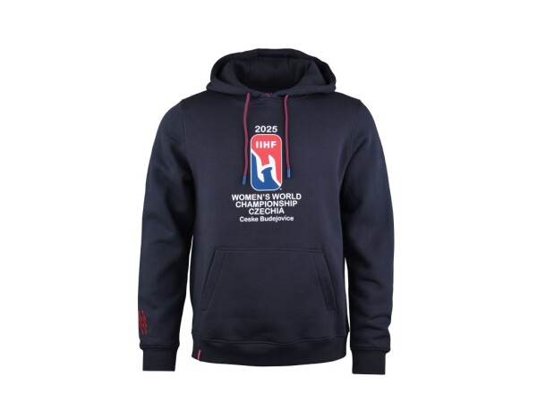 Pánská mikina IIHF Women's World Championship Czechia MS 2025 Navy Velikost: XXL