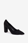 Dámské lodičky AH-10 černé - Step in style 38