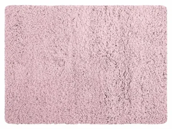 MSV MICROFIBER světle růžová / Koupelnová předložka / 50 x 70 cm / mikrovlákno / protiskluzová