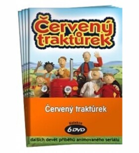 Červený traktůrek 1 - 6 / kolekce 6 DVD