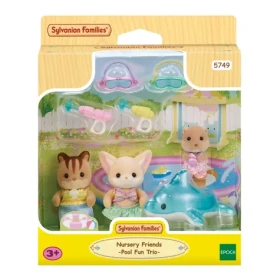 Sylvanian family Zábava u bazénu Baby Trio