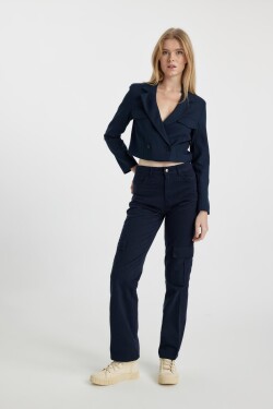 DEFACTO Cool Straight Fit Cargo Gabardine Trousers