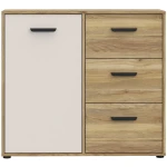Komoda Mokkaro MOKK221L-M802 písek/dub mauvella