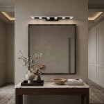 Koupelnové nástěnné LED svítidlo SWE055-W BLACK OSW-20155