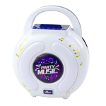 Mamido Bezdrátový karaoke reproduktor s mikrofony s bluetooth a diody