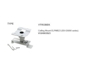EPSON Ceiling Mount ELPMB23 pro EB-19xx,17xx,8x,8xx,EB-Sx,EB-Xx,EB-Wx Ceiling Kit - stropní držák projektoru EDF_745998