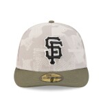 New Era Pánská kšiltovka San Francisco Giants MLB 2025 Authentic Armed Forces Pre-Curved 59FIFTY Fitted Velikost: 7 3/8