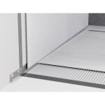 MEXEN - Line-B spádová lišta nástěnná 120 cm levá, nerez 181002120L