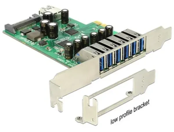 Delock PCI Express Karta / 6 x externí + 1 x interní USB 3.0 (89377)