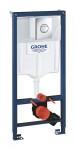 GROHE - Rapid SL Předstěnová instalace pro závěsné WC, tlačítko Nova Cosmopolitan, chrom 38860000