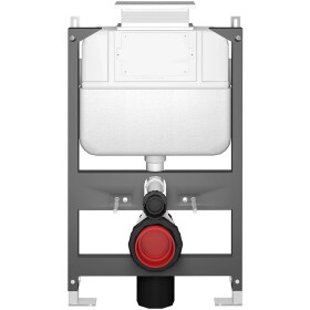 CERANO Modul nízký pro WC závěsné Prime - ovládání shora - předstěnová instalace/sádrokarton - 52,5x80 cm