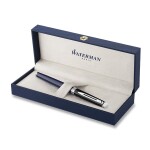 Plnicí pero Waterman Hémisphère Colour Blocking Black & Blue CT, hrot M