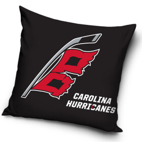 TipTrade Polštářek Carolina Hurricanes NHL Black