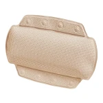 SPIRELLA ALASKA Polštář do vany béžová / PVC / 32 x 23 cm