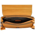 Trendová koženková crossbody Atlay, žlutá