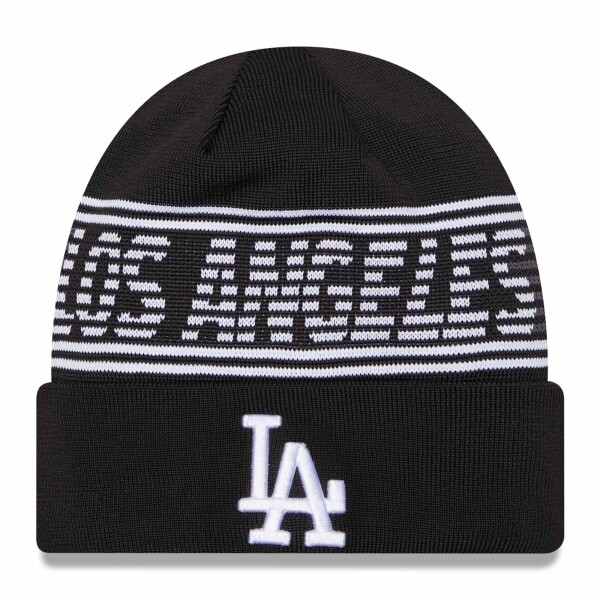New Era Pánská zimní čepice Los Angeles Dodgers MLB Black Colorway 2024 Clubhouse Beanie
