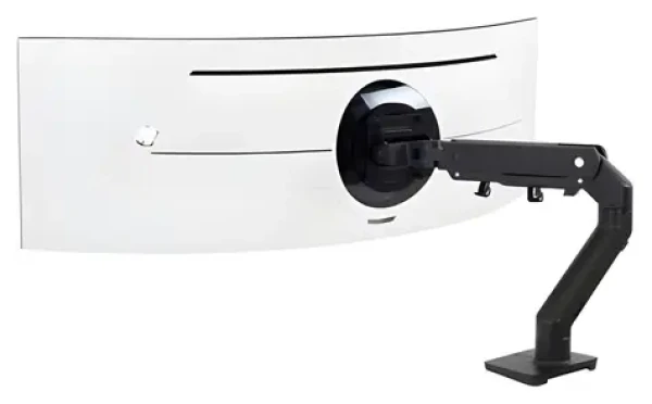 ERGOTRON HX Desk Monitor Arm černá / Stolní rameno / HD kloub / do 49" zakřivený / nosnost 19,1 kg (45-647-224)
