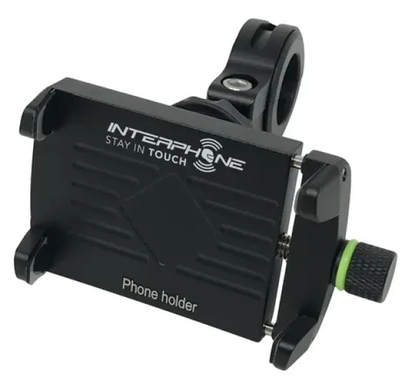 Interphone Univerzální držák CRAB Evo Alu s odolnou konstrukcí úchyt na řídítka (SMMOTOALU)