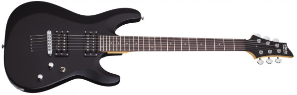 Schecter C6 Deluxe, Rosewood Fingerboard - Satin Black