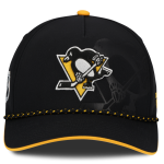 Pánská kšiltovka Pittsburgh Penguins NHL Fanatics Black On Stage Podium Draft 2026 A-Frame Adjustable