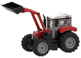 BRIXIES Plus 222.775 Massey Ferguson 5S – traktor s čelním nakladačem