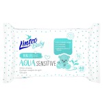 Linteo Baby Dětské vlhčené ubrousky AQUA SENSITIVE 48ks