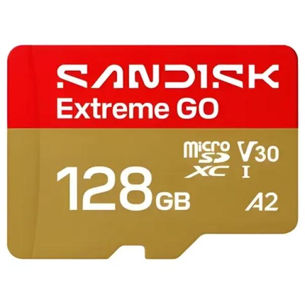 SanDisk Extreme GO microSDXC 128GB / Paměťová karta / čtení: až 240 MB/s / zápis: až 120 MB/s (SDSQXGN-128G-GN6MN)