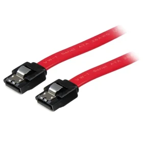 StarTech SATA červený / Kabel / SATA 7-pin - SATA 7-pin / 0,15 m / se zámkem (LSATA6)