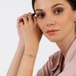 Elenys stříbrný náramek Třpytivá Elegance