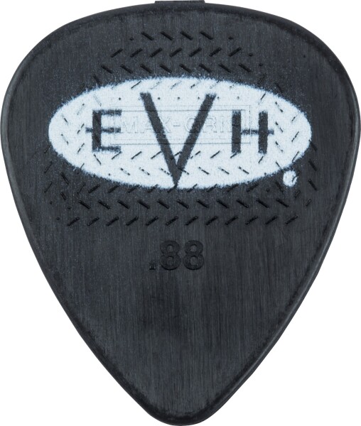 EVH Signature Picks, Black/White, .88 mm