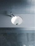 DURAVIT - Architec Umyvadlo vestavné, průměr 275 mm, s přepadem, bílá 0319270000