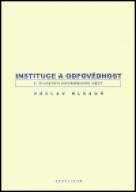 Instituce odpovědnost Václav Klusoň