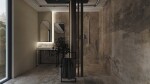 DEANTE - Silia chrom Sprchový sloup, se sprchovou baterií NQS_04XM