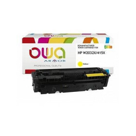 OWA Armor toner pro HP CLJ Pro MFP M450 yellow, level man., 6.000 str., komp.s W2032X - originální EDF_1082747