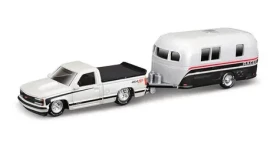 Maisto - Design Tow Go, 1993 Chevrolet 454 SS Pick-up Camper Trailer, 1:64