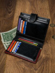 Pánské peněženky [DH] 331L RBA D BLACK RED černá jedna velikost