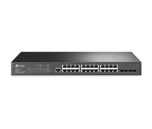 TP-Link OMADA switch SG3428 (24xGbE, 4xSFP, 2xConsole, fanless) EDF_324129