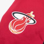 Mitchell & Ness Pánská mikina Miami Heat NBA Color Blocked Fleece Hoodie Velikost: S