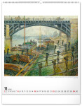 Nástěnný kalendář 2026 NOTIQUE - Claude Monet, 48 x 56 cm