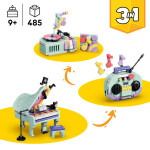 LEGO LEGO® Creator 3 v 1 31392 Hudební dekorace: Klavír s kočkou