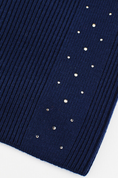 DÁMSKÁ ČEPICE S MODALOVÝMI FLITRY CZ105 tmavě modrá 54-58