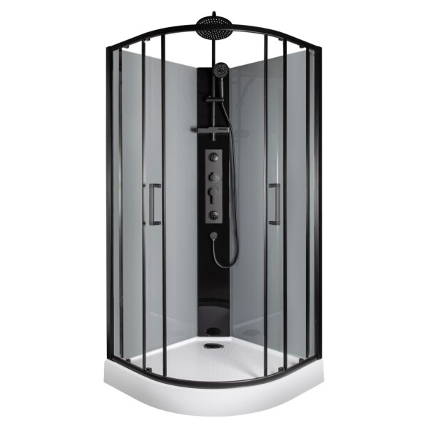 KERRA - Hydromasážní box WEGA 90 černá 5907548123497